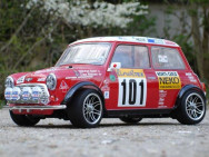 Tamiya 58163 Rover Mini Cooper Rally Rally 94