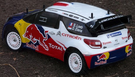 Tamiya TB-01 Chassis with Monkey Racing Citroen DS3 WRC