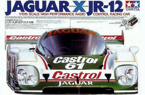Tamiya 58092 Jaguar XJR-12 - GroupC Boxart