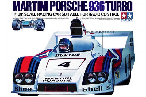 Tamiya 58006 Martini Porsche 936 Turbo Boxart