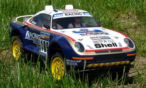Tamiya 58059 Porsche 959 Paris-Dakar Rally Winner