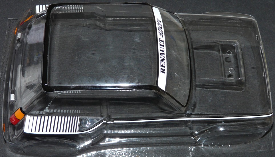 Tamiya 58026 Renault 5 Turbo Bodyshell Painting
