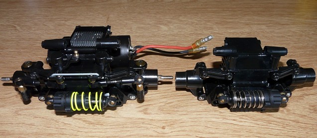 Tamiya 58163 Rover Mini Cooper 94 Monte-Carlo - M01 Front gearbox