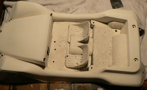 Tamiya 58024 Sand Rover bodyshell restoration