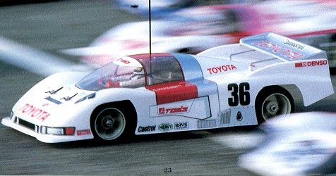Tamiya 58049 Toyota Tom's 84C Racing Master Mk.6