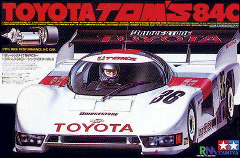 Tamiya 58049 Toyota Tom's 84C Racing Master Mk.6 Boxart