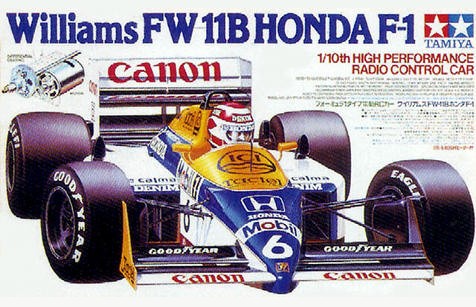 Tamiya 58069 Williams FW11B Honda F1 Boxart